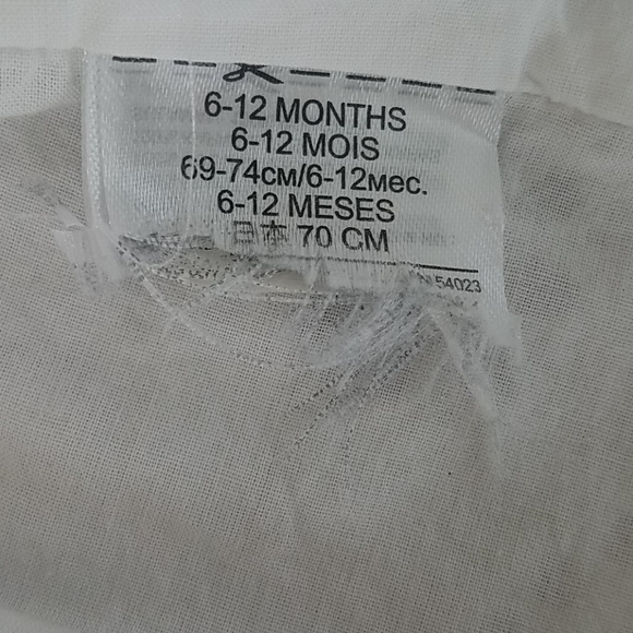 Baby Gap White Eyelet Dress/Top - Picture 7 of 7